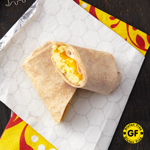 Gluten-Free Egg & Cheese Breakfast Burrito