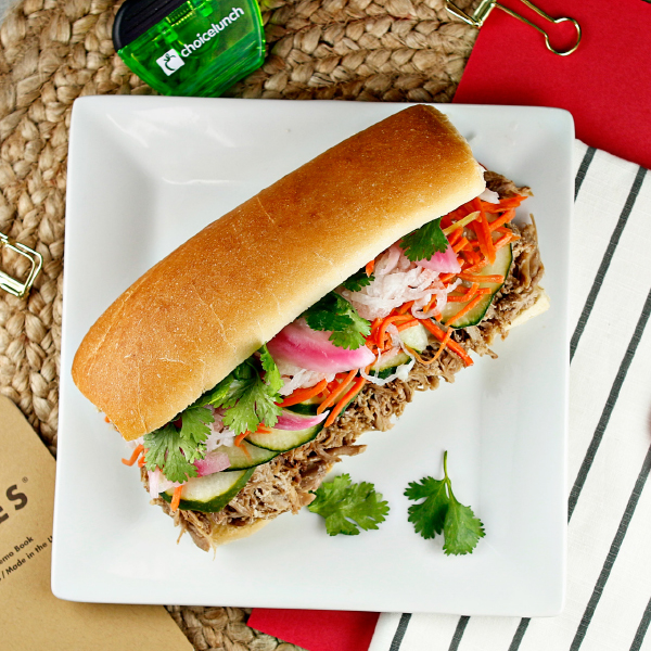 Pork Banh Mi Sandwich